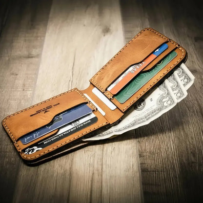 The Rio Grande Bifold | Full-Grain Leather