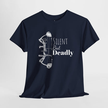 Archery Tee, Silent but Deadly Archery Compound Bow, Archery Shirt, Bow and Arrow Tee, Archer Gift, Archery Lover Shirt