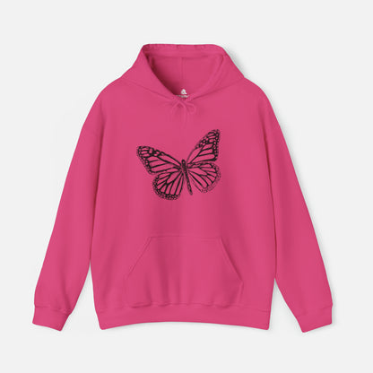 🦋🌸 Butterfly Graphic - Adult Hoodie