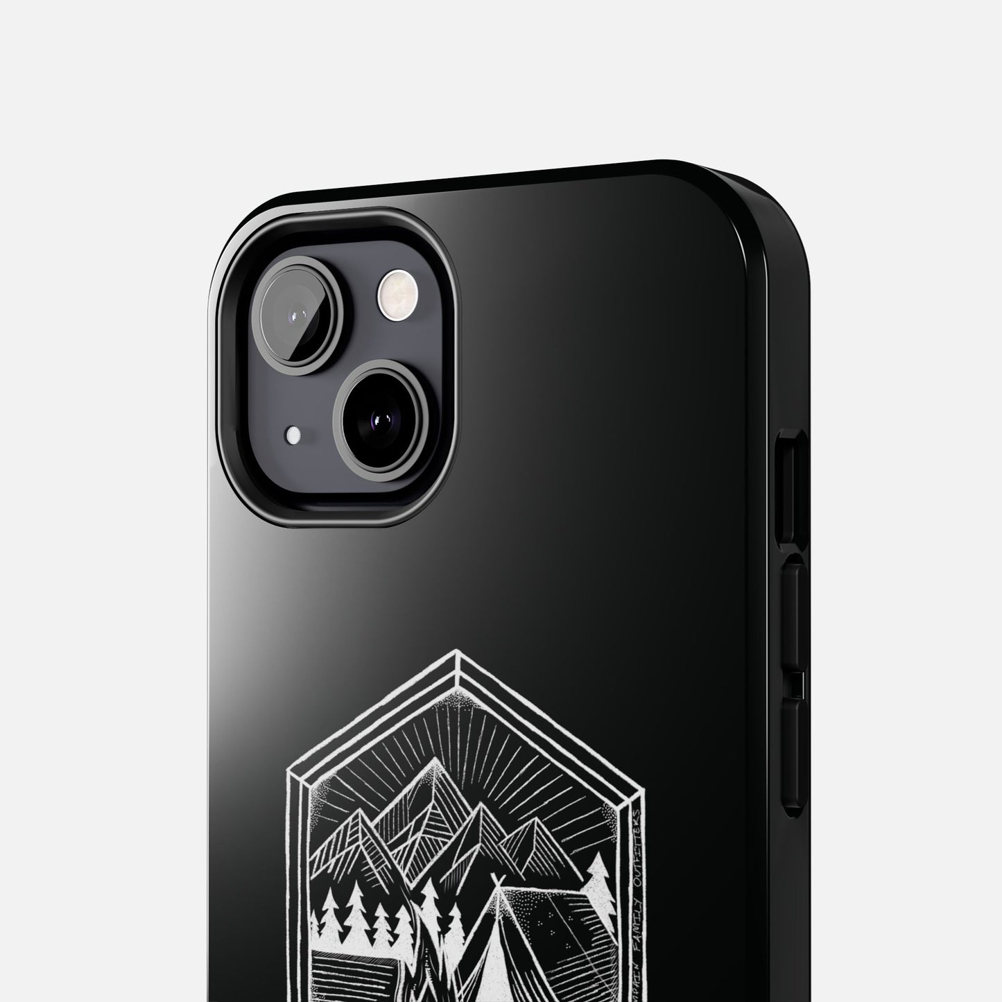 Nature's Refuge Phone Case - Geometric Wilderness Design