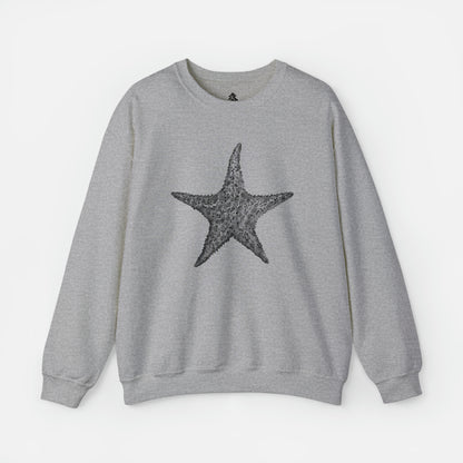 Starfish Graphic - Adult Crewneck Sweatshirt
