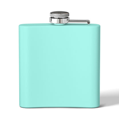 Ocean Wave and Surf Board Flask