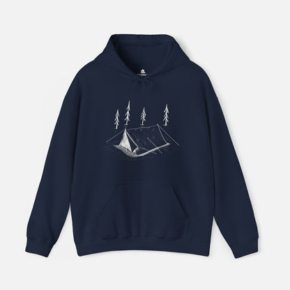Men's Camping Tent Hoodie | Unisex Fit