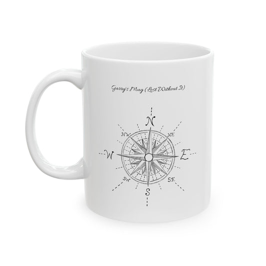 Personalized Compass Rose Mug