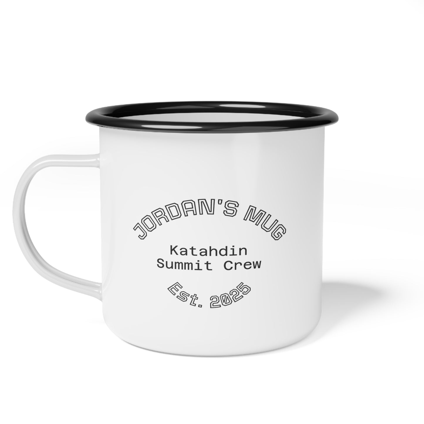 Wilderness Way Trail Sign Personalized Camping Mug – Custom Adventure Mug