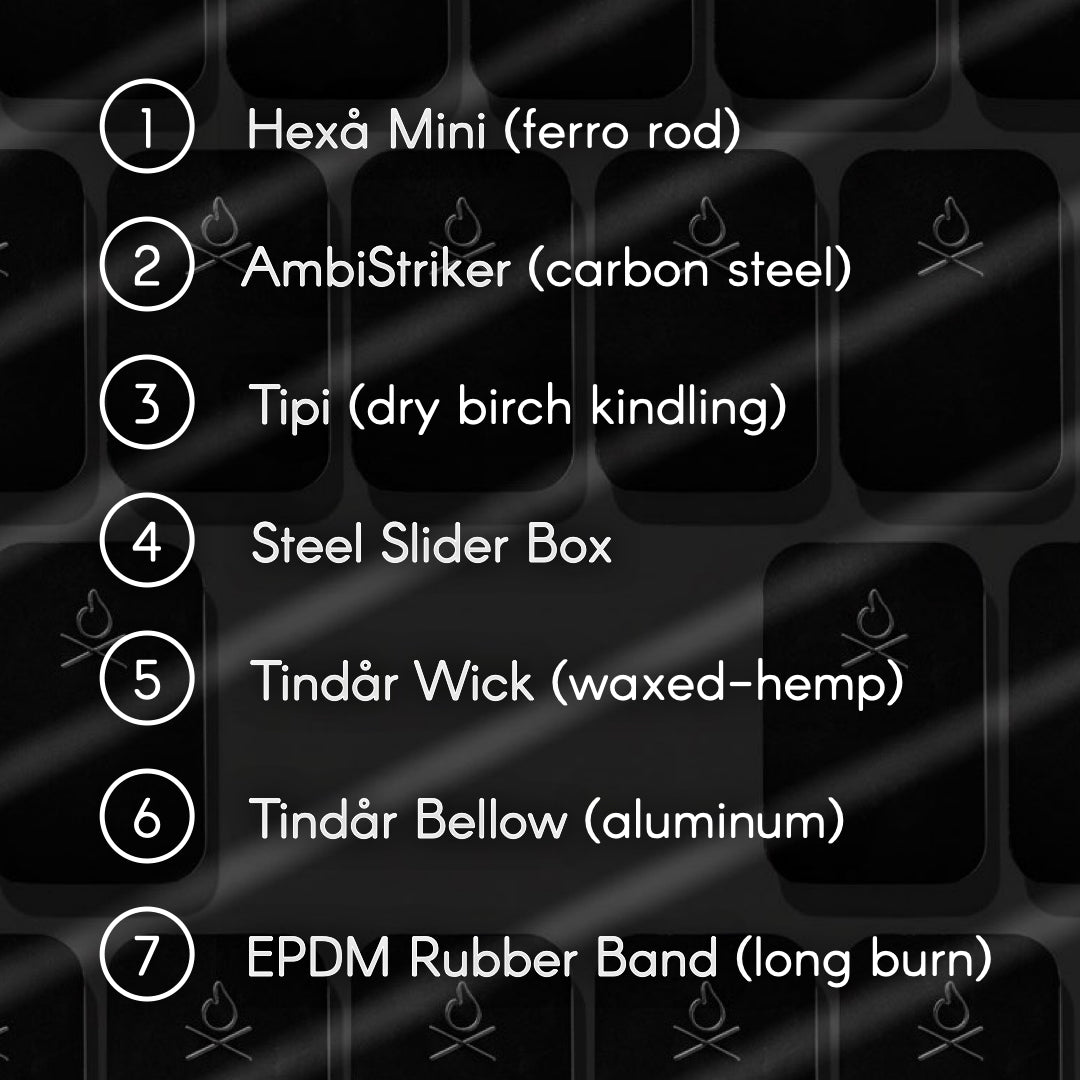 A complete fire kit; only 4oz. | Überleben® Fire Starter for by Überleben