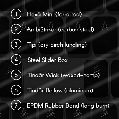 A complete fire kit; only 4oz. | Überleben® Fire Starter for by Überleben