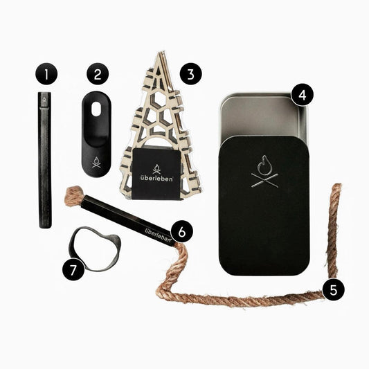 A complete fire kit; only 4oz. | Überleben® Fire Starter for by Überleben