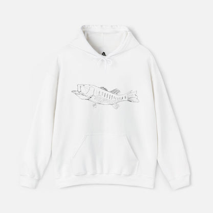 Adult Largemouth Bass Hoodie | Unisex Fit