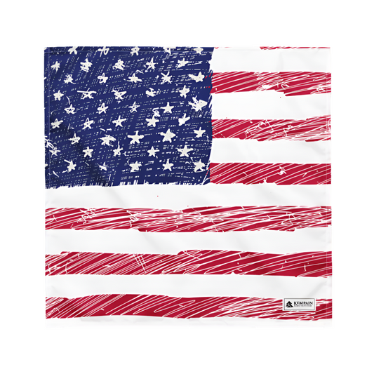 American Flag Pet Bandana