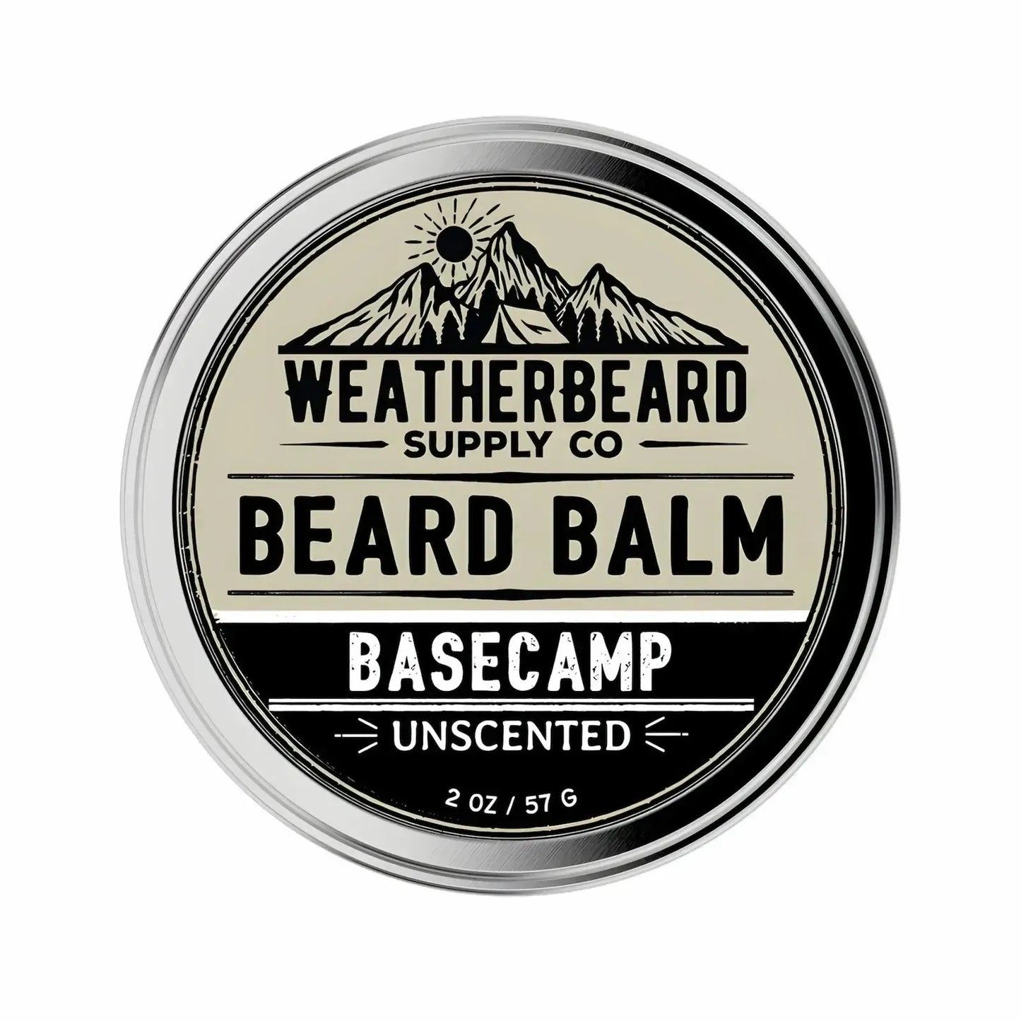 Basecamp Unscented Beard Balm Beard Balm for by Weatherbeard Supply Co.