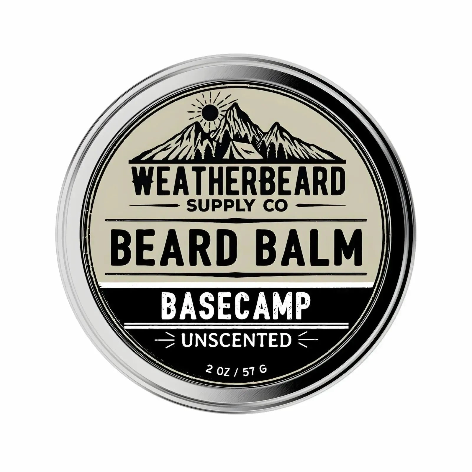 Basecamp Unscented Beard Balm Beard Balm for by Weatherbeard Supply Co.