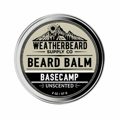 Basecamp Unscented Beard Balm Beard Balm for by Weatherbeard Supply Co.