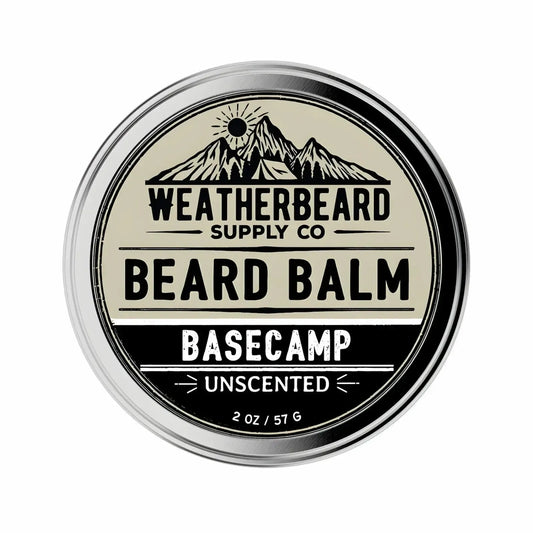 Basecamp Unscented Beard Balm Beard Balm for by Weatherbeard Supply Co.