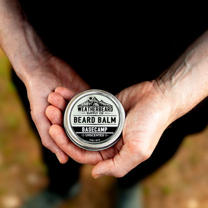 Basecamp Unscented Beard Balm Beard Balm for by Weatherbeard Supply Co.
