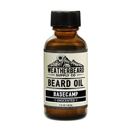 Basecamp Unscented Beard Oil Beard Oil for by Weatherbeard Supply Co.