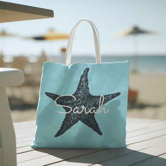 Custom Beach Tote Bag