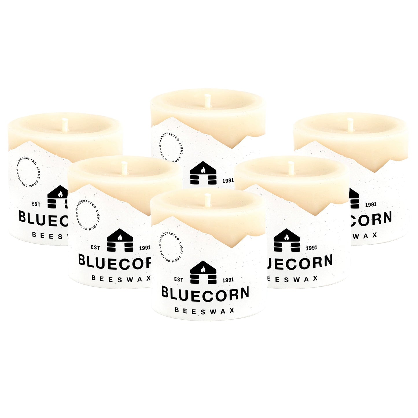 The Ivory Pillars | 100% Pure Beeswax