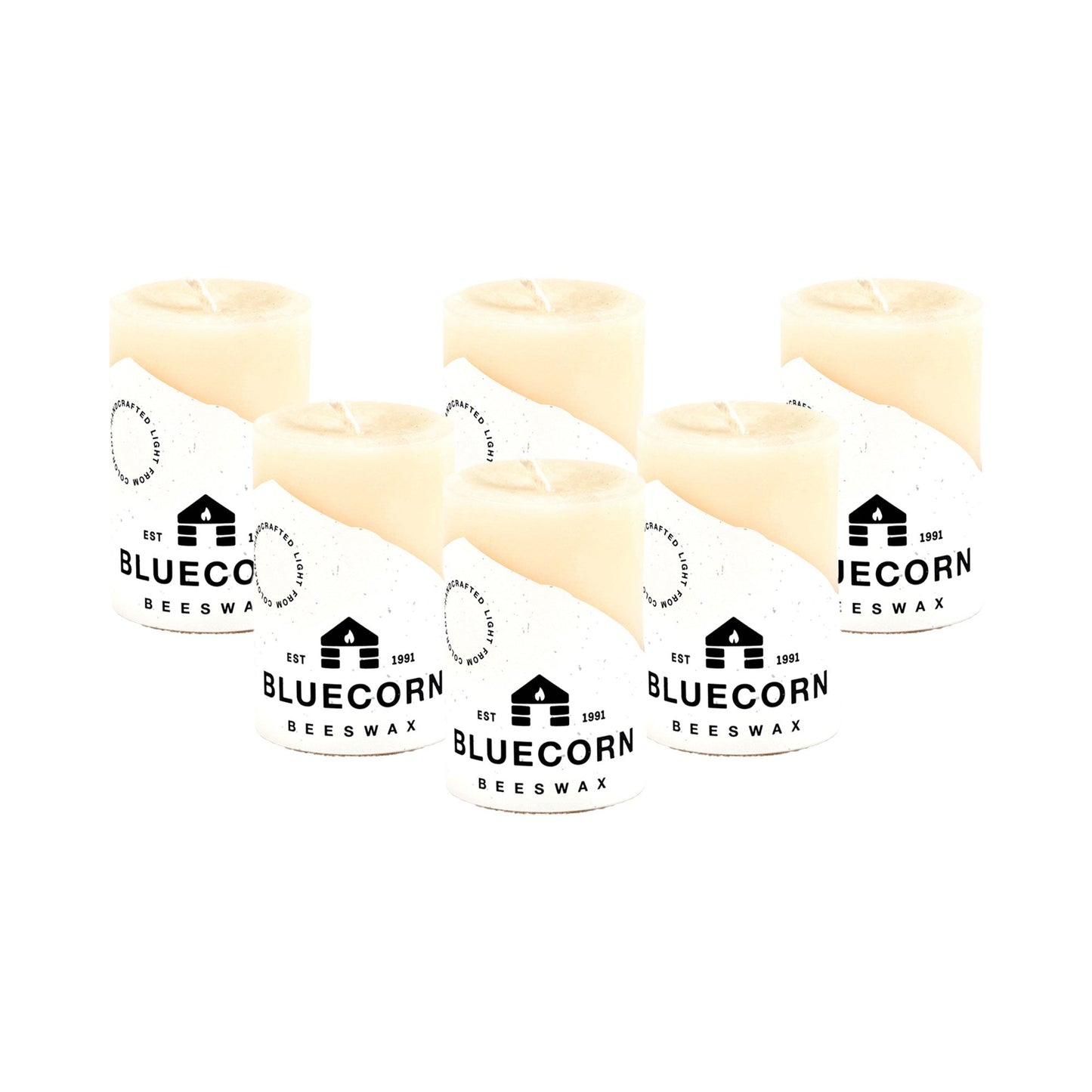 The Ivory Pillars | 100% Pure Beeswax