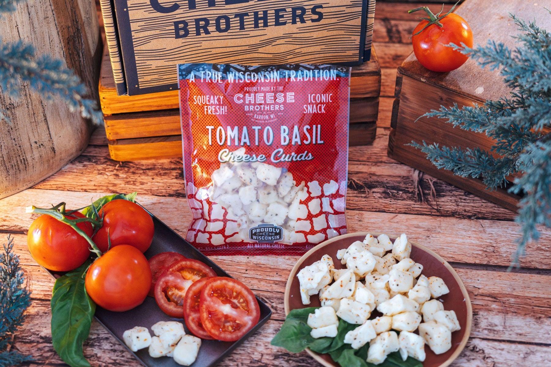 Wisconsin Cheese Curd and Summer Sausage Gift Box with Gourmet Jam, Mustard, and Organic Crackers curated by Kempain Family Outfitters.