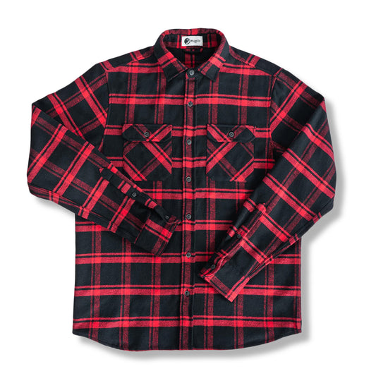 The Red Grand Flannel  | Heavyweight Cotton