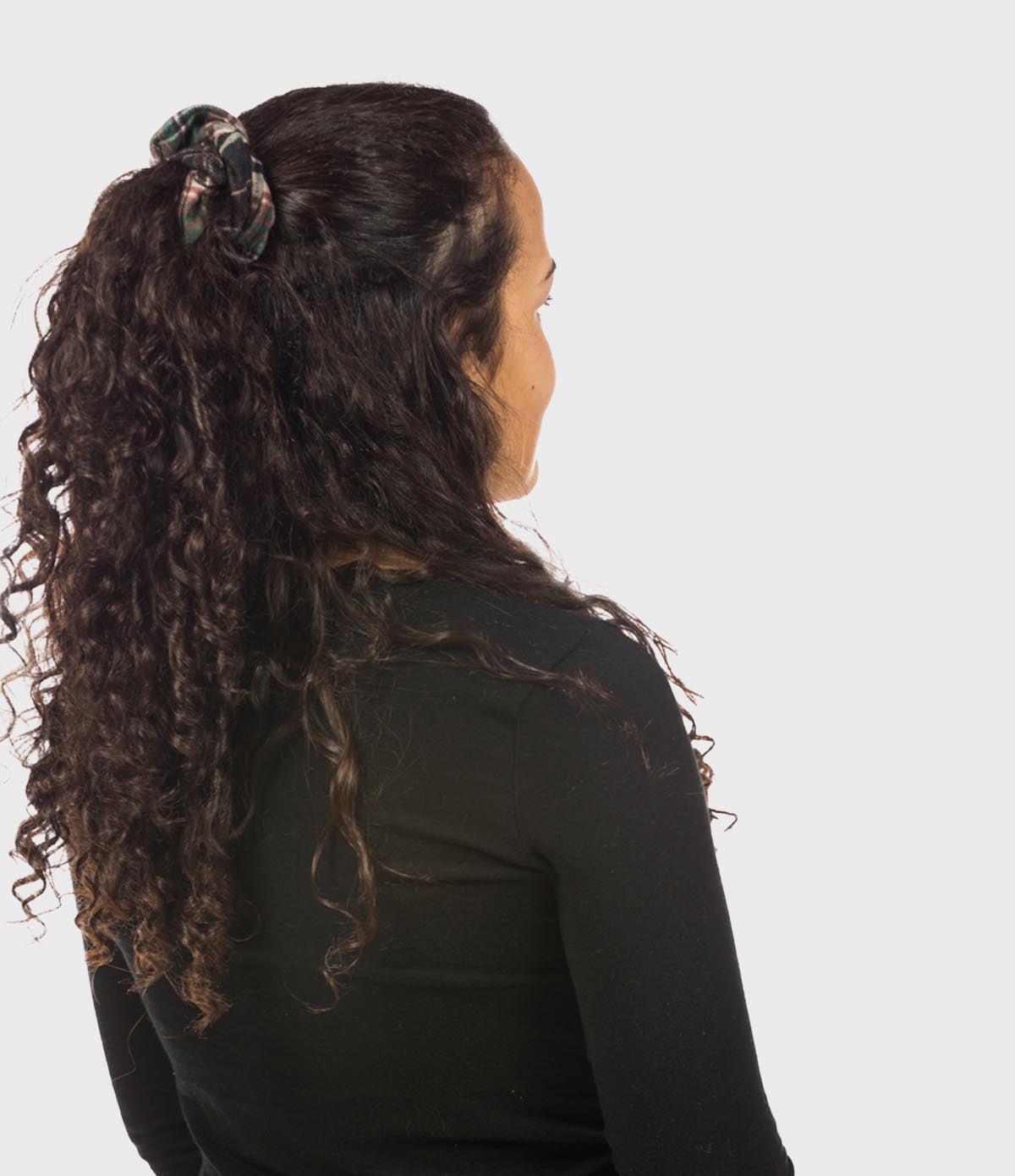 The Earth Flannel Scrunchie