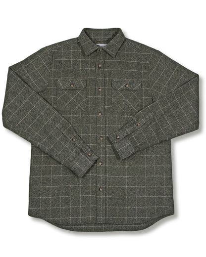 MuskOx Grand Flannel | 8.9oz Heavyweight | Moss Green