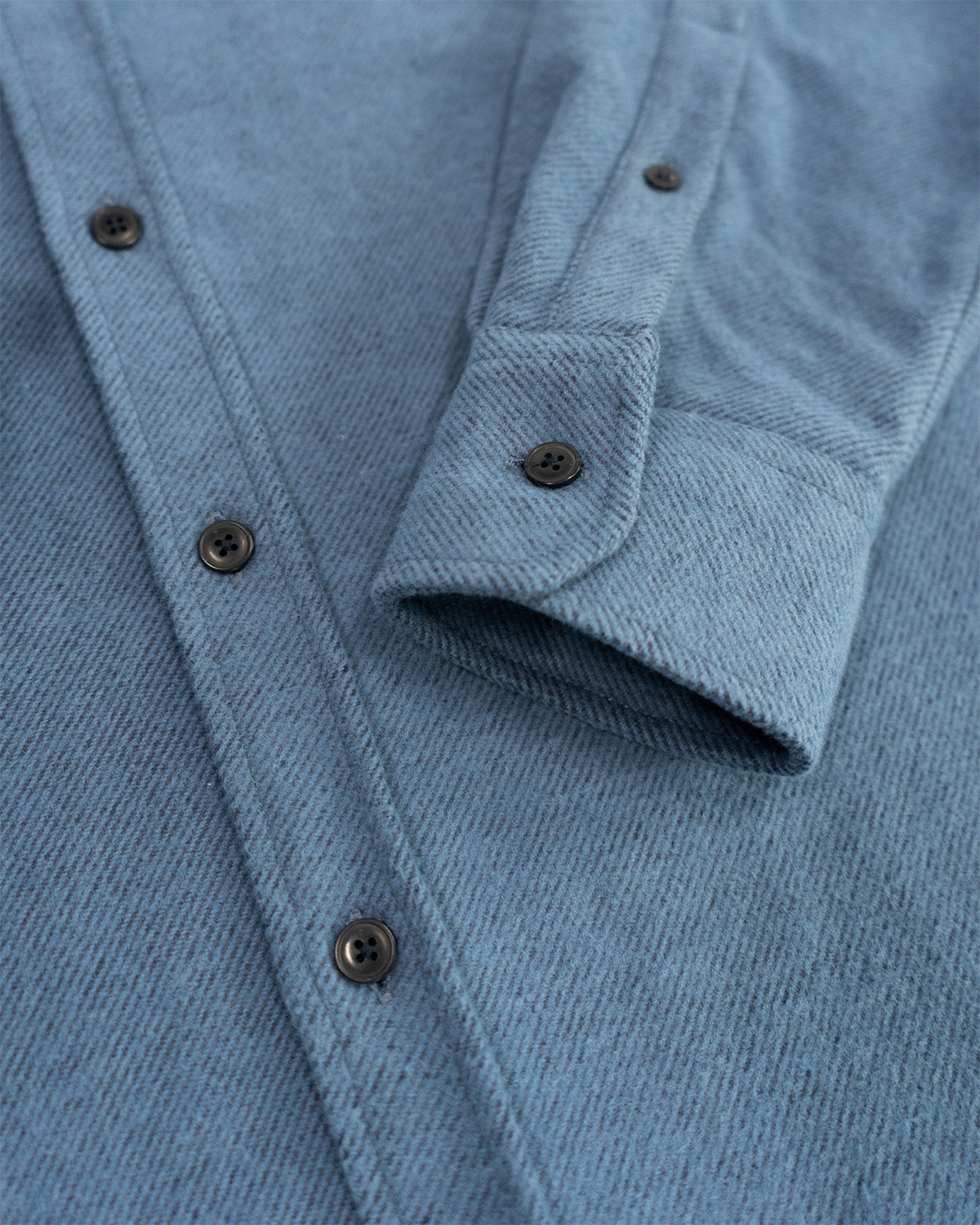 MuskOx Grand Flannel | 8.9oz Heavyweight Cotton | Lake Blue