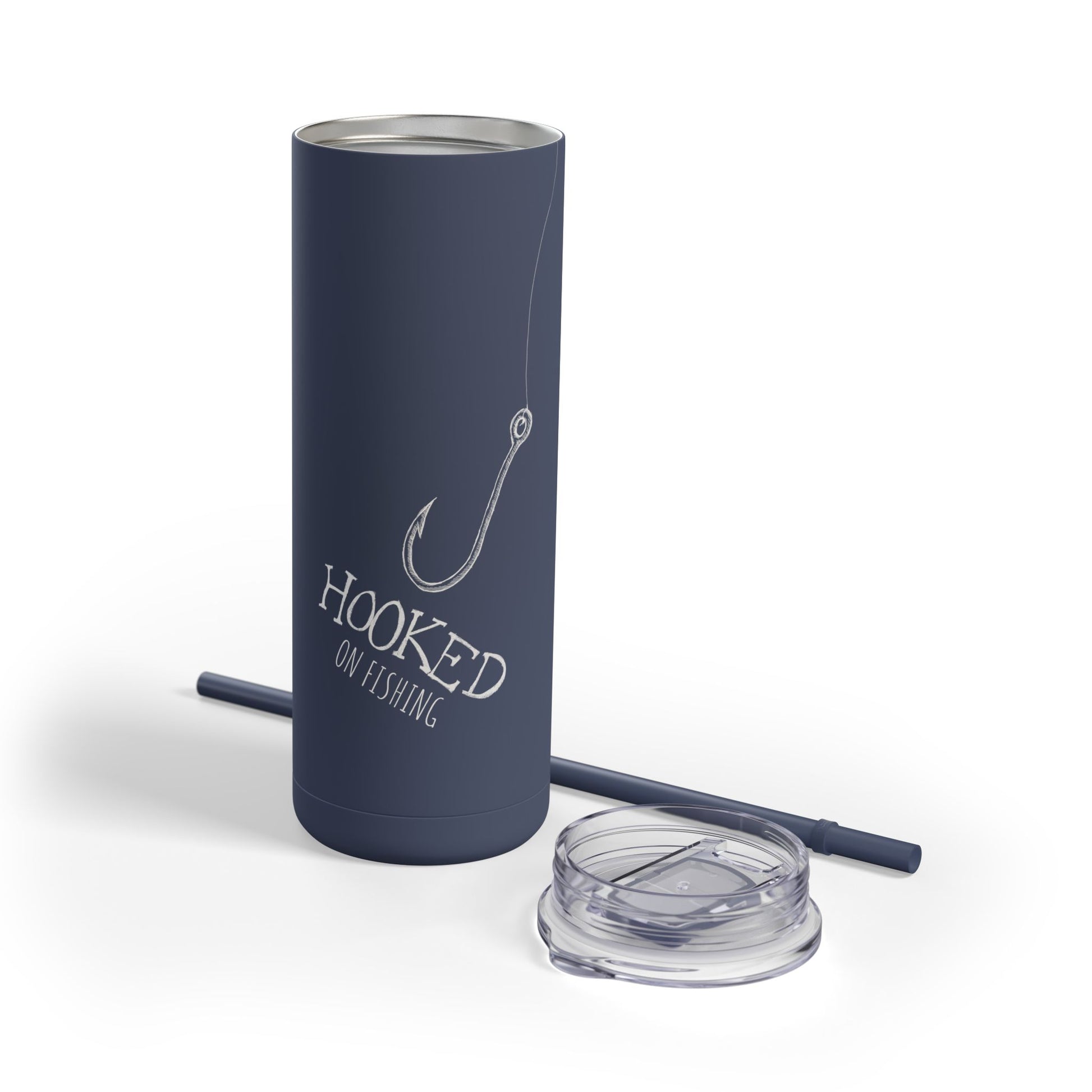 Shows this tumbler with straw and cover off