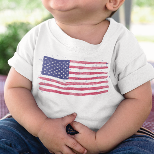 Infant American Flag T-Shirt