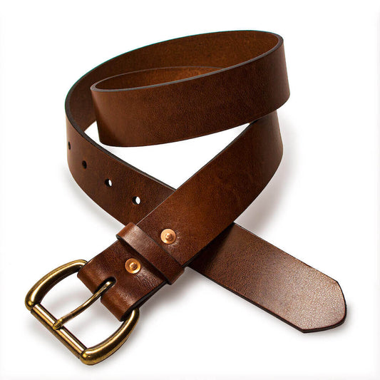 The Heritage Leather Belt | Vegetable-Tanned US Steerhide