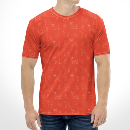 Men's Whitetail Deer Pattern Mid-Weight Jersey