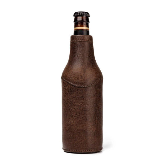 The Heritage Leather Koozie | Full-Grain US Cowhide