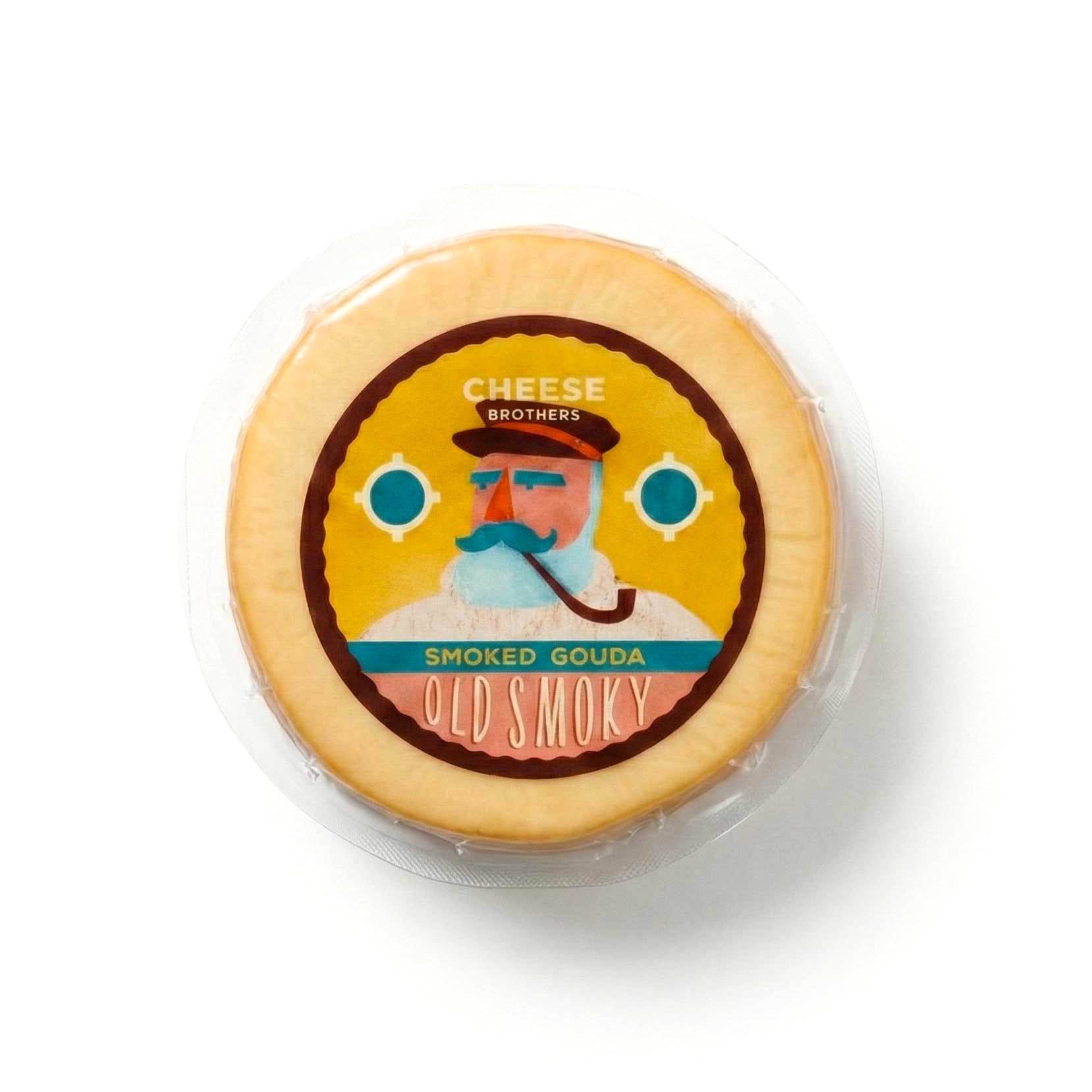 "Old Smoky" Smoked Gouda Gouda Cheese by Cheese Brothers, Inc.