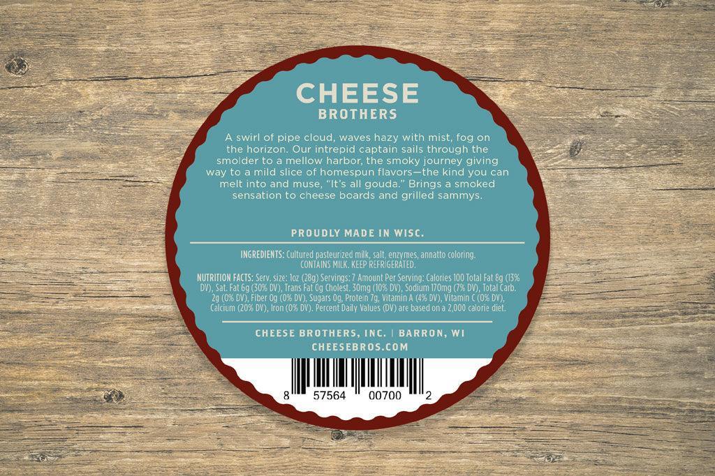 "Old Smoky" Smoked Gouda Gouda Cheese by Cheese Brothers, Inc.