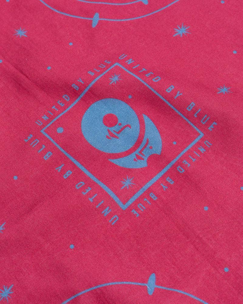  Organic Cotton Bandana from United By Blue displayed on a white background.