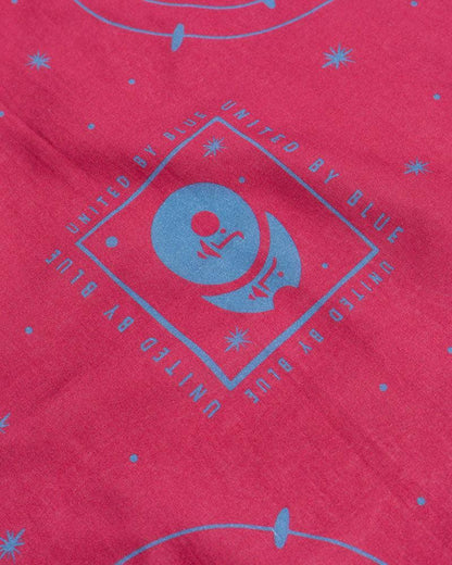  Organic Cotton Bandana from United By Blue displayed on a white background.