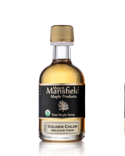 Organic Pure Vermont Maple Syrup | Glass Jug Maple Syrup for 50ml by Mount Mansfield Maple Products