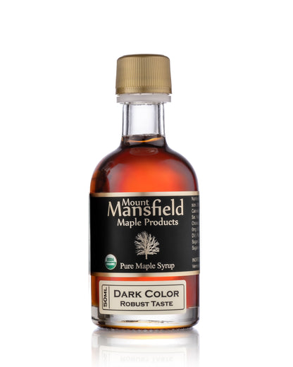 Organic Pure Vermont Maple Syrup | Glass Jug Maple Syrup for 50ml by Mount Mansfield Maple Products