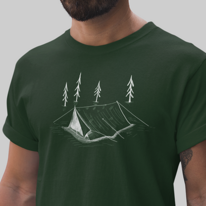 Camping Tent | Adult Unisex T-Shirt