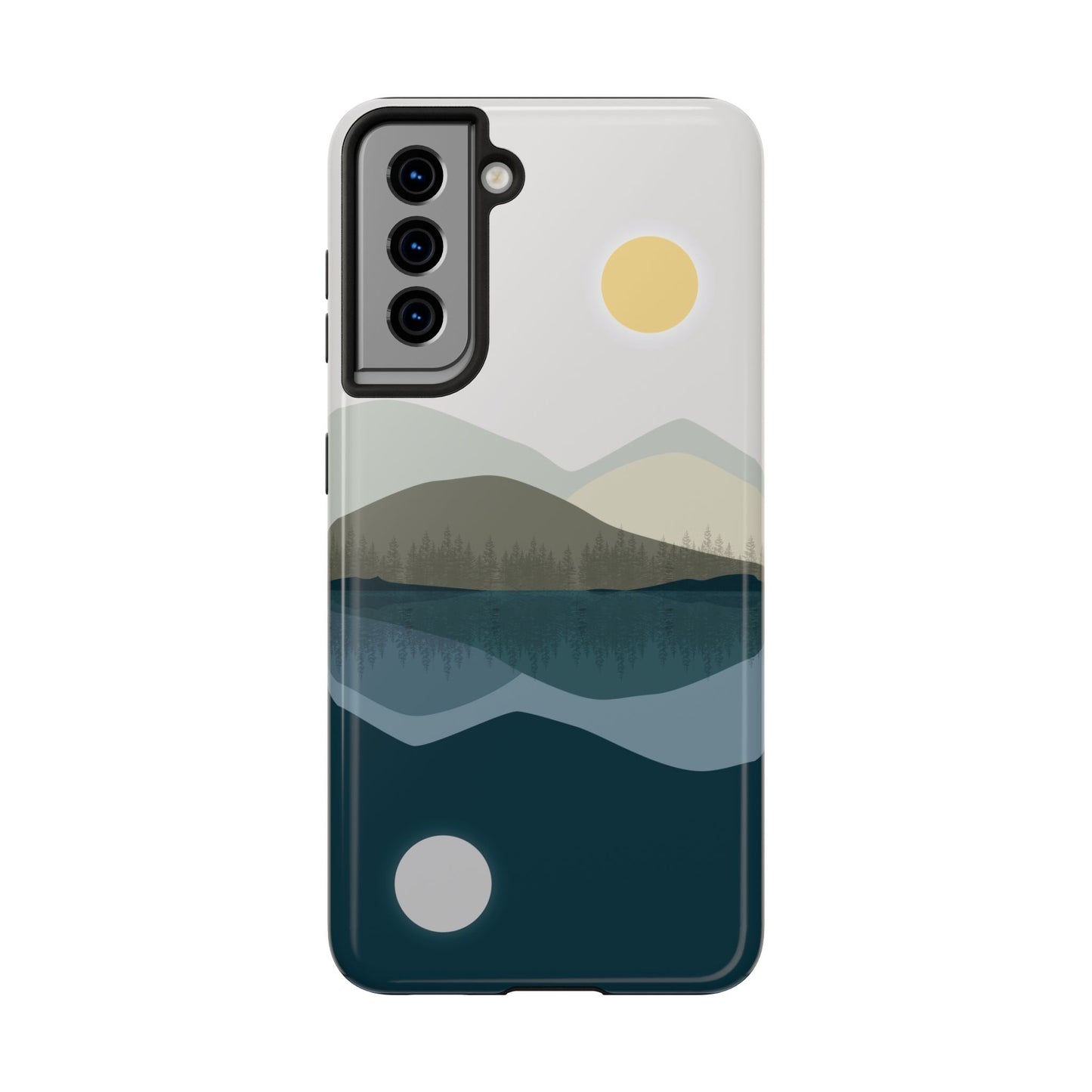 The Alpine Mirror Phone Case for Samsung Galaxy S21 by Kempain