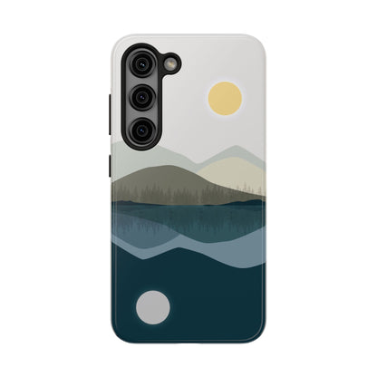 The Alpine Mirror Phone Case for Samsung Galaxy S23 by Kempain