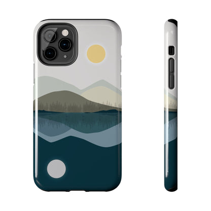 The Alpine Mirror Phone Case for iPhone 11 Pro by Kempain