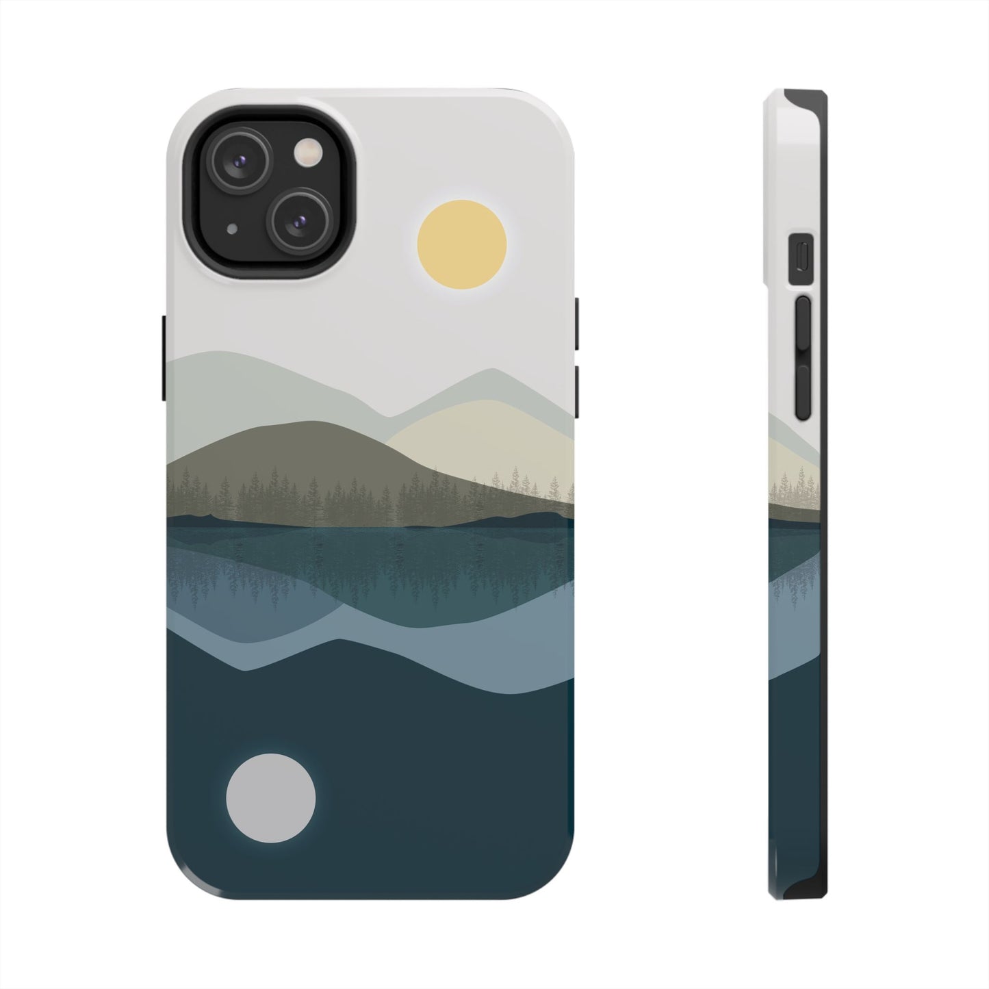 The Alpine Mirror Phone Case for iPhone 14 Plus by Kempain