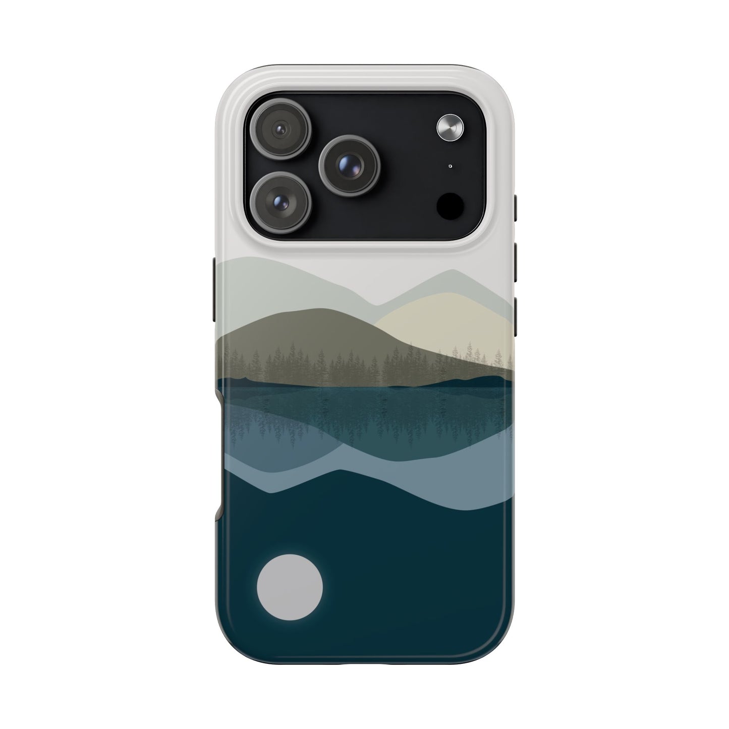 The Alpine Mirror Phone Case for iPhone 17 Pro by Kempain