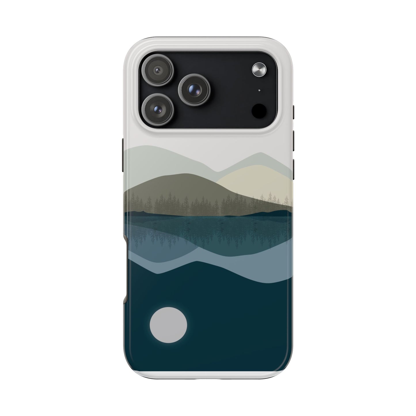 The Alpine Mirror Phone Case for iPhone 17 Pro Max by Kempain
