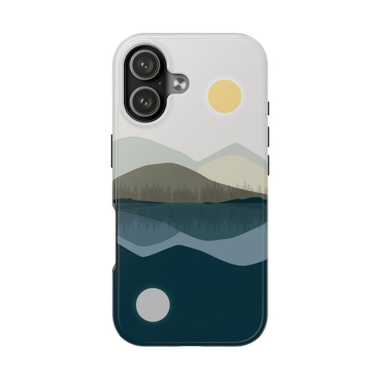 The Alpine Mirror Phone Case for iPhone 17 by Kempain