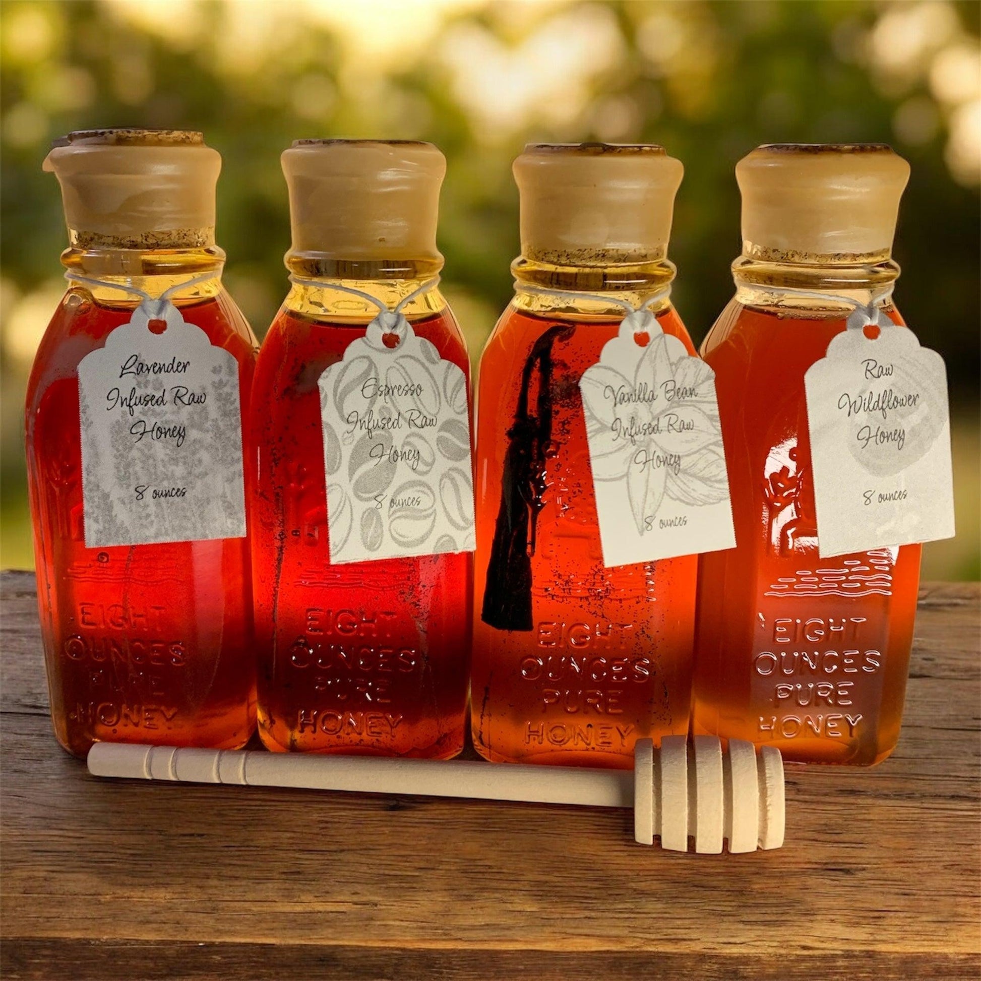 The Apiary Tasting Flight | Artisan Honey Collection by Scott Honey Farms & Organics