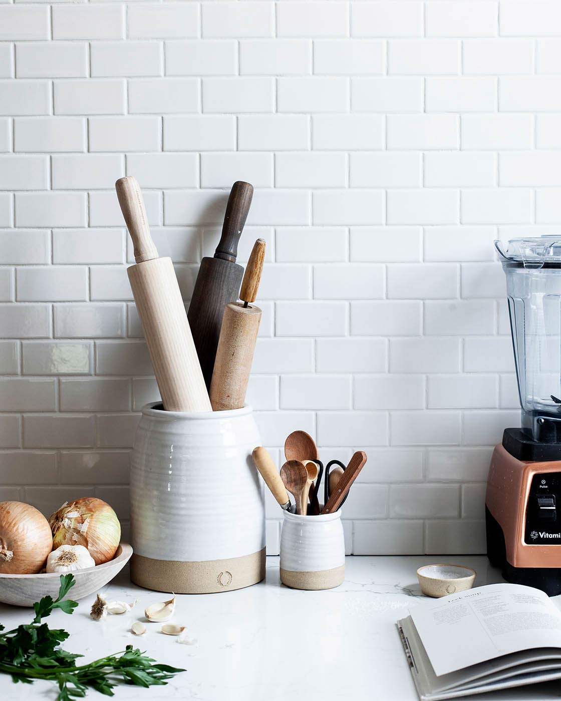 The Beehive Crock | Wheel-Thrown Stoneware by Farmhouse Pottery