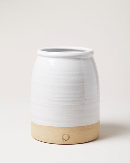 The Beehive Crock | Wheel-Thrown Stoneware Medium by Farmhouse Pottery